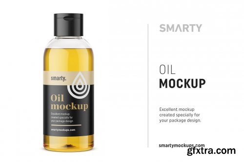 CreativeMarket - Shower oil bottle mockup 4707231