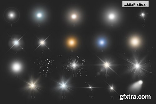 CreativeMarket - Lamp Light Photo Overlays 3069393