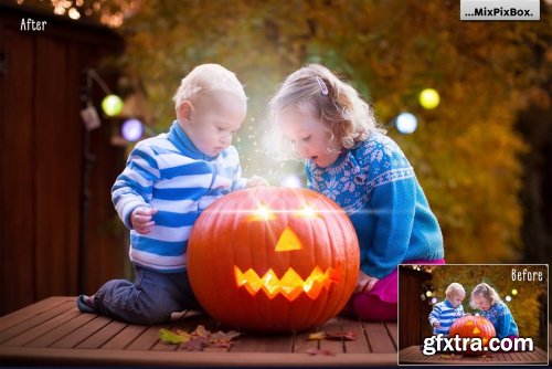 CreativeMarket - Lamp Light Photo Overlays 3069393