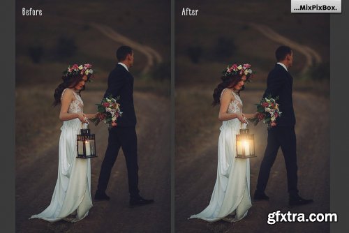 CreativeMarket - Lamp Light Photo Overlays 3069393