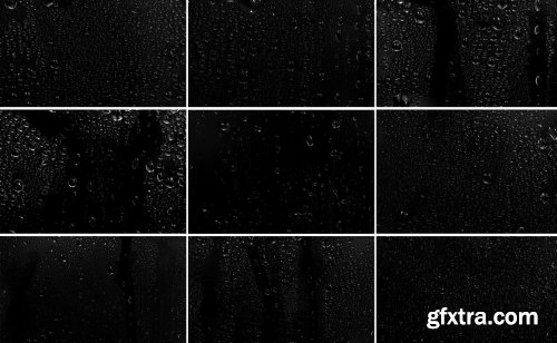 CreativeMarket - Water Drop Texture Overlay 6170259