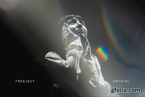 CreativeMarket - 150 Crystal Light Leak Overlay 6252246