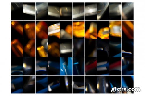 CreativeMarket - 150 Crystal Light Leak Overlay 6252246