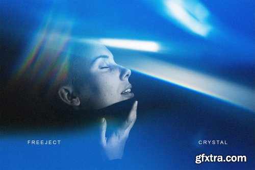 CreativeMarket - 150 Crystal Light Leak Overlay 6252246