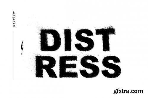 CreativeMarket - Distress Damage Text Effect Template 6067949