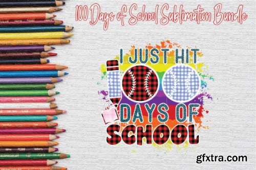 100 Days of School Sublimation Bundle