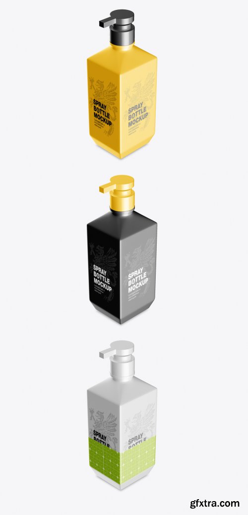 Matte Soap Bottle Mockup 486361281