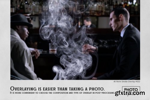 CreativeMarket - 4k Noire Smoke Overlays 7158102