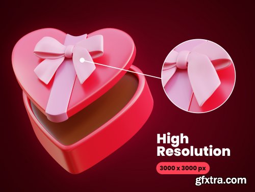 Valentine's Day 3D Icon