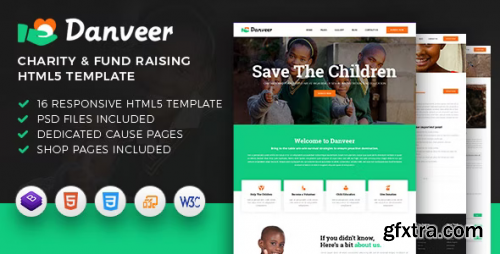 Danveer | Charity & Fund Raising HTML Template