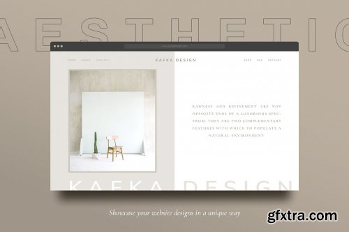 CreativeMarket - Minimal Web & App Mockup Kit 6533809