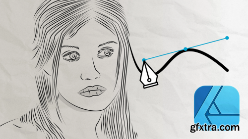  Vector Line Art Techniques Drawings with Pencil and Pen Tool in Affinity Designer