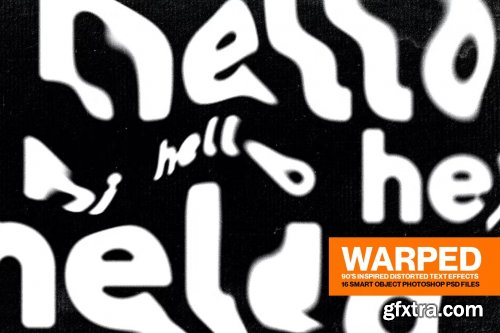 Warped - 16 Distorted Text Effects
