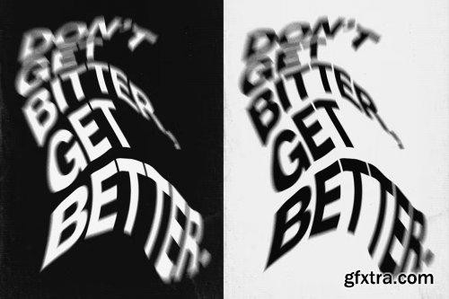 Warped - 16 Distorted Text Effects