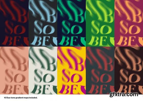 Warped - 16 Distorted Text Effects