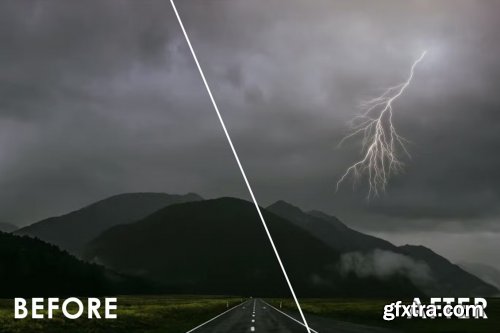 150 Weather Photoshop Brushes