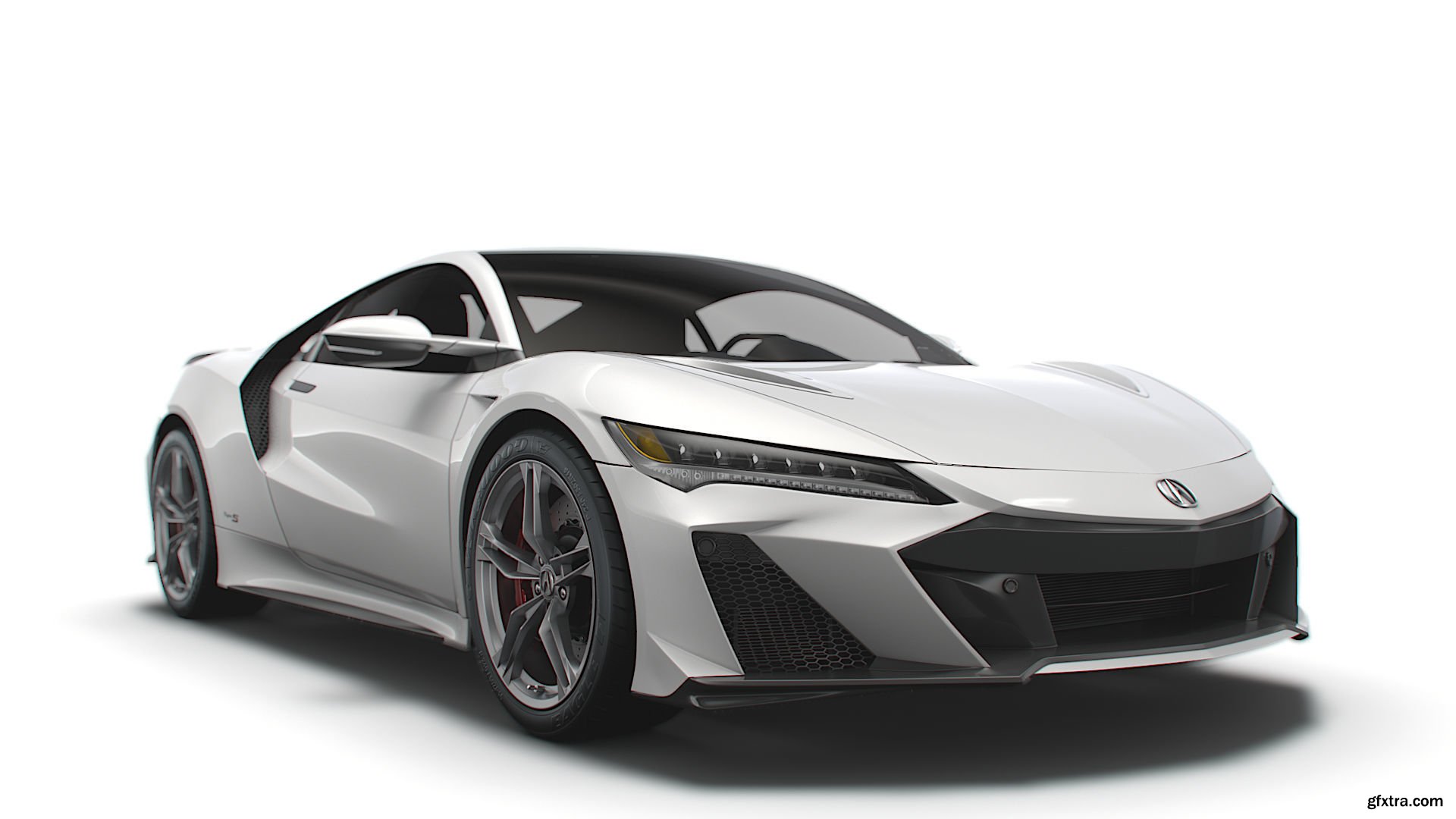 Cgtrader Acura NSX Type S 2022 3D Model GFxtra
