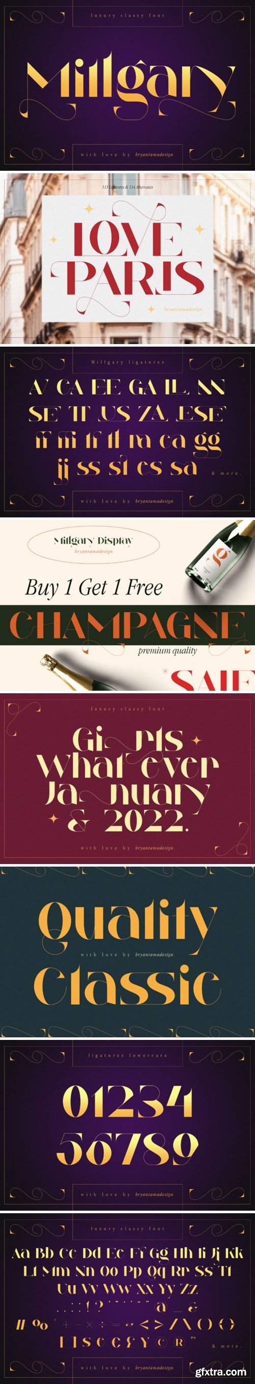 Millgary Font