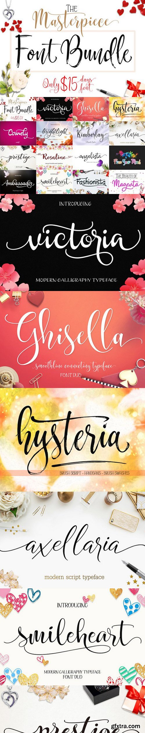 Masterpiece Font Bundle Masterpiece Font Bundle