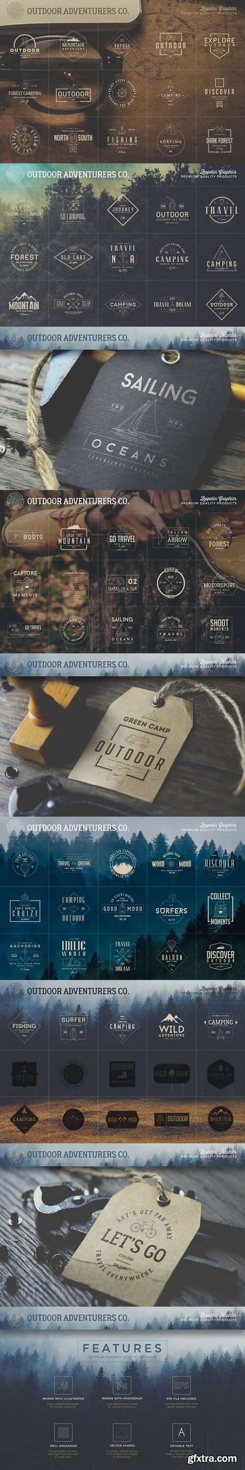 150 Outdoor Adventurers Logos 150 Outdoor Adventurers Logos