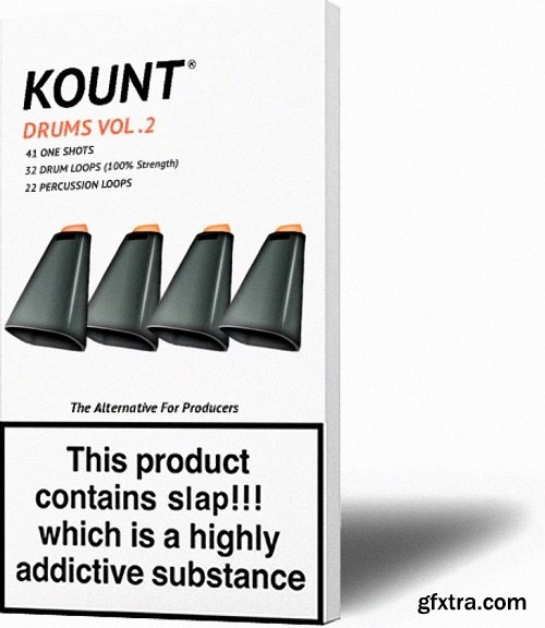 The Kount Kount Drums Vol 2 WAV