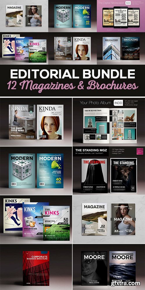 Editorial Bundle Magazines Brochures