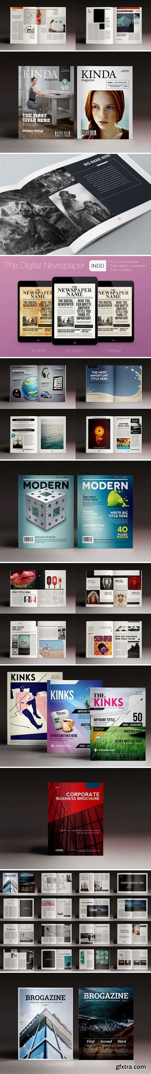 Editorial Bundle Magazines Brochures Editorial Bundle Magazines Brochures