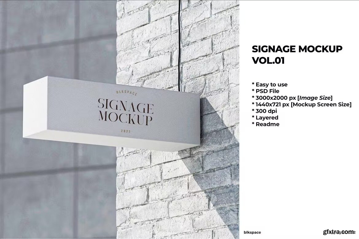 Signage Mockup Vol.01 » GFxtra