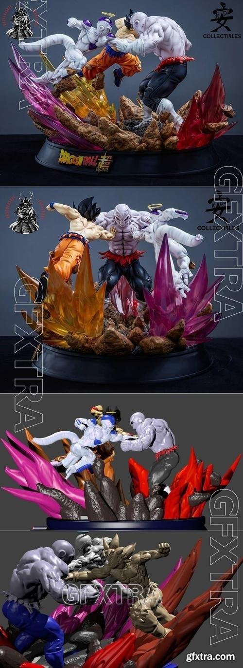 Goku & Freezer VS Jiren 3D