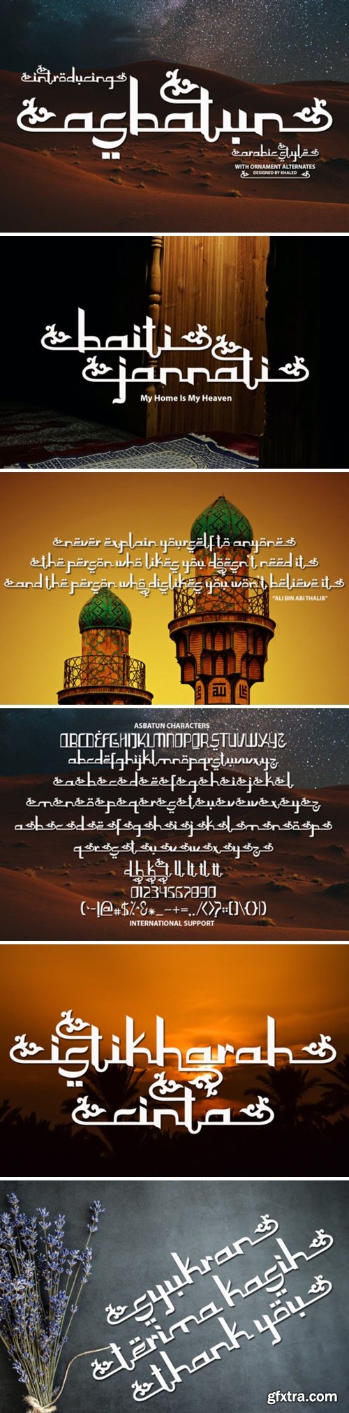 Asbatun Font