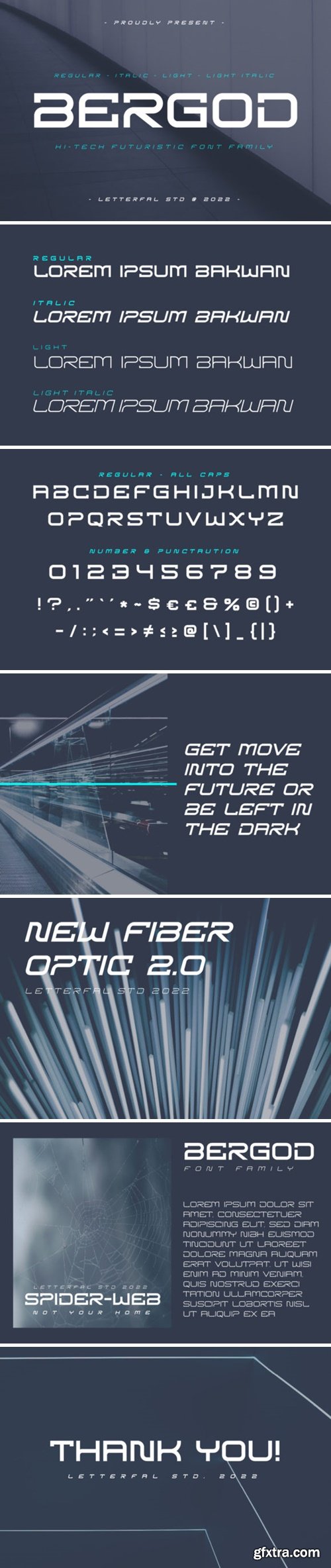 Bergod Sans Serif Font