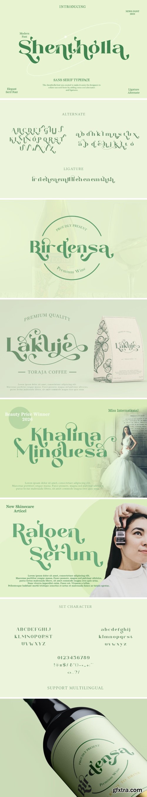 Shonthella Font