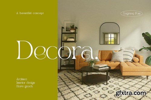 Lagmaq Unique Serif Font