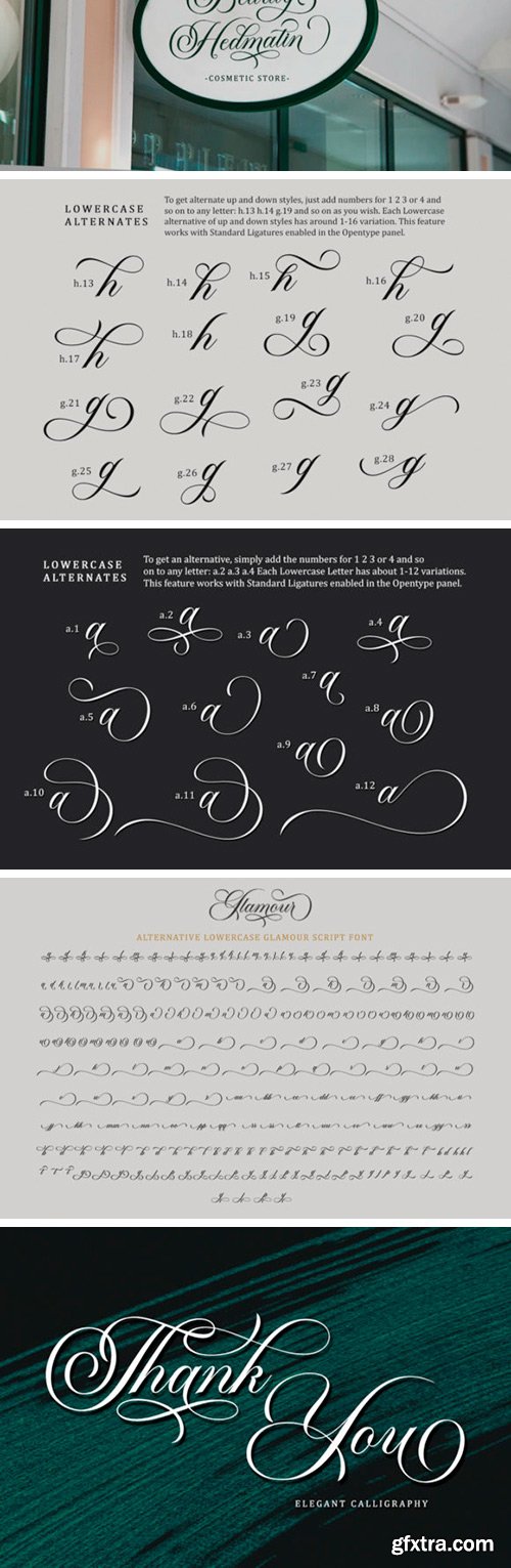 Glamour - Elengant Script Glamour - Elengant Script