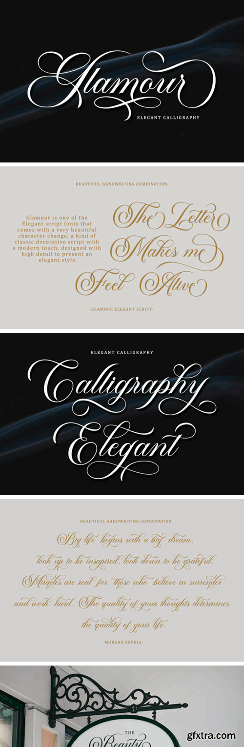 Glamour - Elengant Script Glamour - Elengant Script