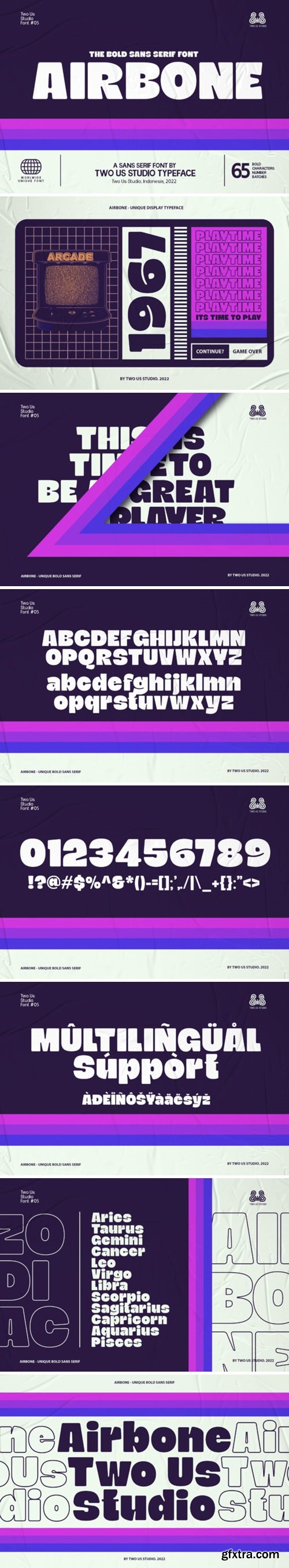 Airbone Font