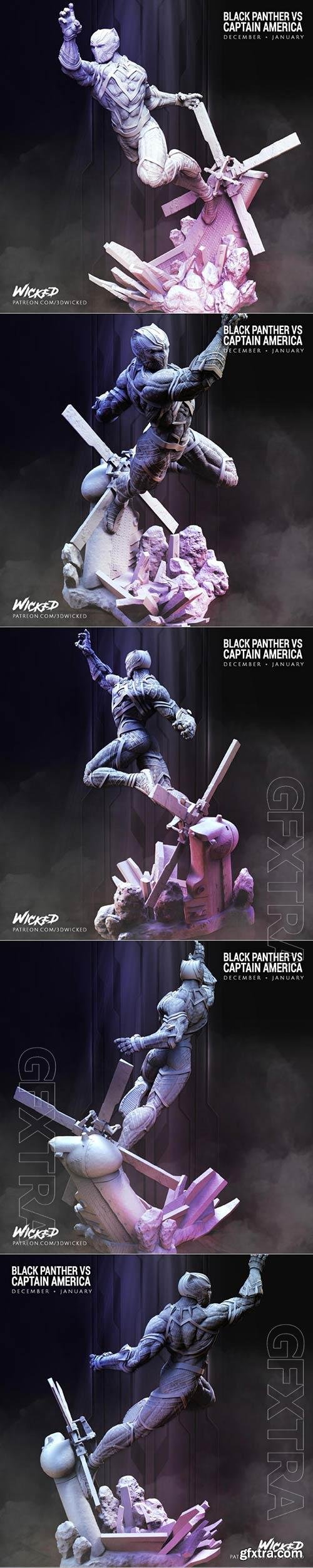 3D Print Models Black Panther