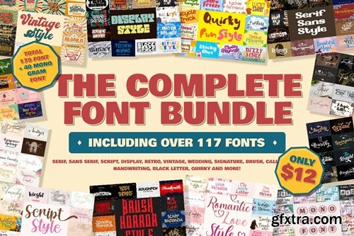 The Complete Font Bundle