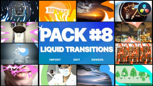 Videohive - Liquid Transitions Pack 08 | DaVinci Resolve - 37720909 - 37720909