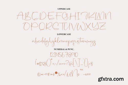 Etrashyle Script Font