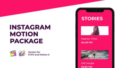 Videohive - Modern Motion Pack for Instagram | FCPX - 37329849 - 37329849