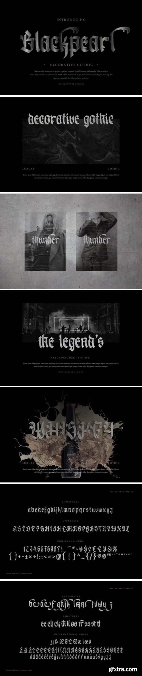 Blackpearl Font