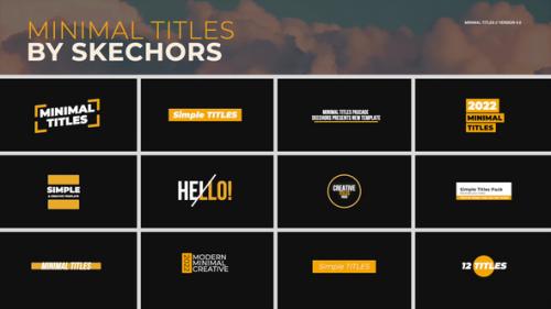 Videohive - Simple Titles 3.0 | FCPX & Apple Motion - 37455579 - 37455579