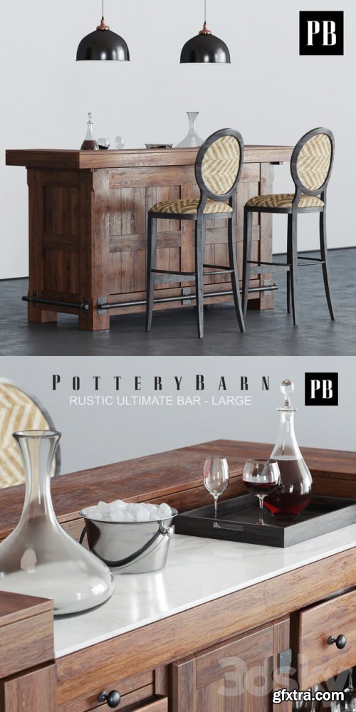 Pottery Barn RUSTIC ULTIMATE BAR » GFxtra