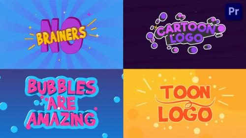 Videohive - Cartoon Logo Text animations [Premiere Pro] - 37639834 - 37639834