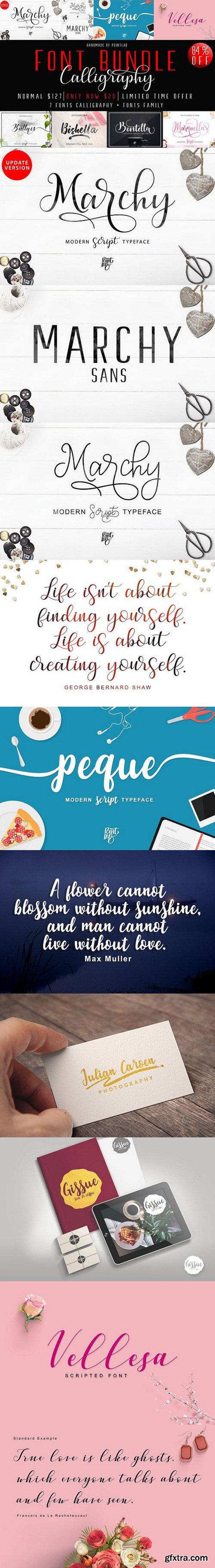 Font Bundle Calligrapy
