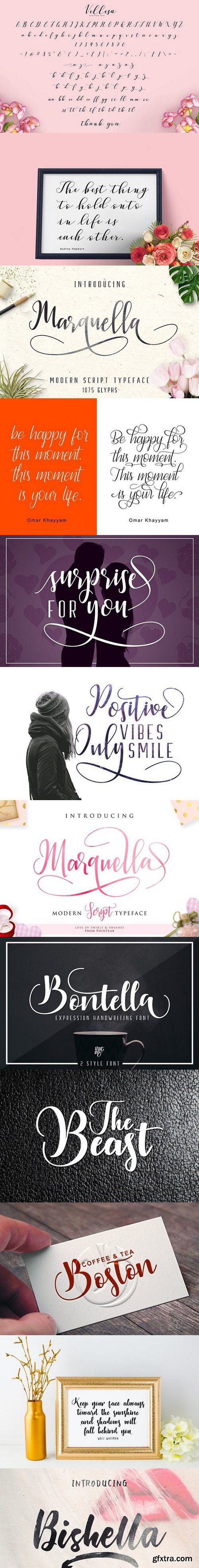 Font Bundle Calligrapy