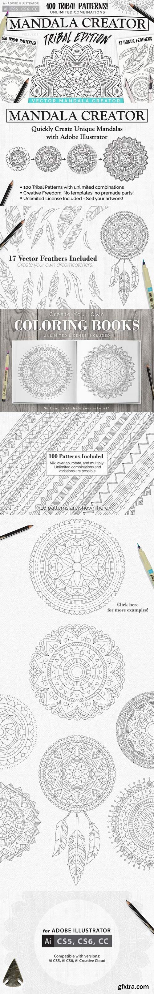 Tribal Mandala Creator