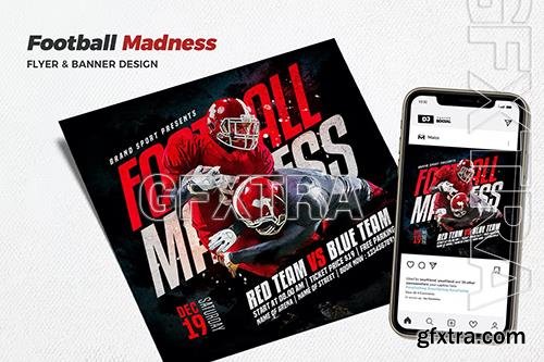 Football Madness Social Media Promotion A6H86T4