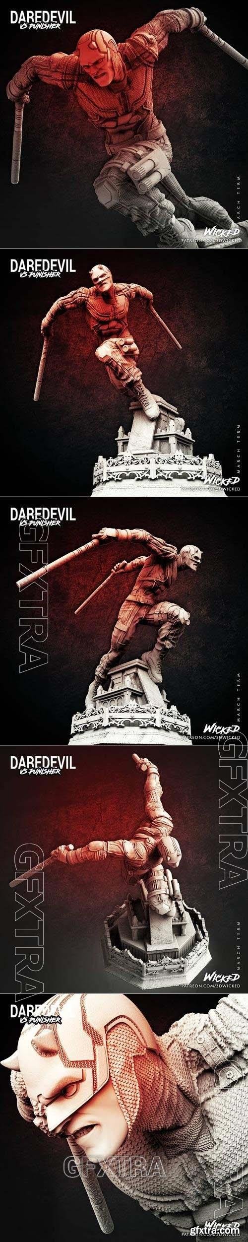 Wicked - Marvel Netflix Daredevil Sculpture 3D